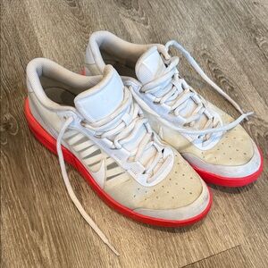 Nike White and neon Women's Athletic Sneakers
